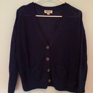 WHO.A.U Button Down Cardigan